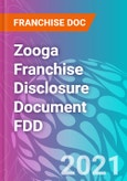 Zooga Franchise Disclosure Document FDD- Product Image