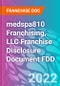 medspa810 Franchising, LLC Franchise Disclosure Document FDD - Product Thumbnail Image