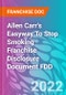Allen Carr's Easyway To Stop Smoking Franchise Disclosure Document FDD - Product Thumbnail Image