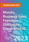 Murphy Business Sales Franchise Disclosure Document FDD- Product Image