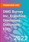 DMG Burney Inc. Franchise Disclosure Document FDD - Product Thumbnail Image