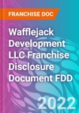 Wafflejack Development LLC Franchise Disclosure Document FDD- Product Image