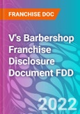 V's Barbershop Franchise Disclosure Document FDD- Product Image