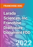 Larada Sciences, Inc. Franchise Disclosure Document FDD- Product Image
