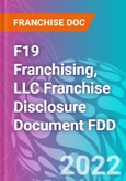 F19 Franchising, LLC Franchise Disclosure Document FDD- Product Image