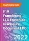 F19 Franchising, LLC Franchise Disclosure Document FDD - Product Thumbnail Image