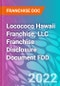 Locococo Hawaii Franchise, LLC Franchise Disclosure Document FDD - Product Thumbnail Image