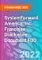 SystemForward America, Inc. Franchise Disclosure Document FDD - Product Thumbnail Image
