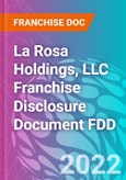 La Rosa Holdings, LLC Franchise Disclosure Document FDD- Product Image