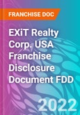 EXiT Realty Corp. USA Franchise Disclosure Document FDD- Product Image