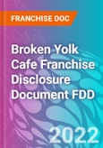 Broken Yolk Cafe Franchise Disclosure Document FDD- Product Image