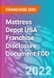 Mattress Depot USA Franchise Disclosure Document FDD - Product Thumbnail Image