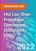 Hui Lau Shan Franchise Disclosure Document FDD- Product Image