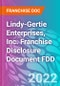 Lindy-Gertie Enterprises, Inc. Franchise Disclosure Document FDD - Product Thumbnail Image