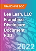 Lea Lash, LLC Franchise Disclosure Document FDD- Product Image