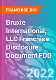 Bruxie International, LLC Franchise Disclosure Document FDD- Product Image