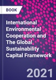 International Environmental Cooperation and The Global Sustainability Capital Framework- Product Image