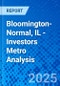 Bloomington-Normal, IL - Investors Metro Analysis - Product Thumbnail Image