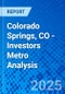 Colorado Springs, CO - Investors Metro Analysis - Product Thumbnail Image