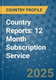 Country Reports: 12 Month Subscription Service- Product Image