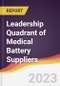 Leadership Quadrant of Medical Battery Suppliers - 2021 - Product Image
