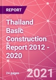 Thailand Basic Construction Report 2012 - 2020- Product Image