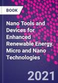 Nano Tools and Devices for Enhanced Renewable Energy. Micro and Nano Technologies- Product Image