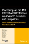 Proceedings of the 41st International Conference on Advanced Ceramics and Composites, Volume 38, Issue 3. Edition No. 1. Ceramic Engineering and Science Proceedings- Product Image