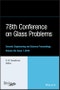 78th Conference on Glass Problems. Edition No. 1. Ceramic Engineering and Science Proceedings - Product Image