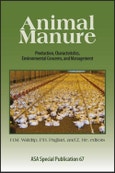 Animal Manure. Production, Characteristics, Environmental Concerns, and Management. Edition No. 1. ASA Special Publications- Product Image