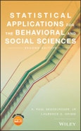 Statistical Applications for the Behavioral and Social Sciences. Edition No. 2- Product Image
