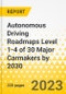Autonomous Driving Roadmaps Level 1-4 of 30 Major Carmakers by 2030 - Product Image