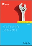 Not-for-Profit Certificate I. Edition No. 1- Product Image