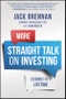 More Straight Talk on Investing. Lessons for a Lifetime. Edition No. 1 - Product Image