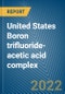 United States Boron trifluoride-acetic acid complex Monthly Export Monitoring Analysis - Product Thumbnail Image