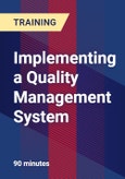 Implementing a Quality Management System - Webinar (Recorded)- Product Image