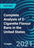 Complete Analysis of E-Cigarette Flavour Bans in the United States- Product Image