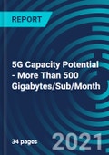 5G Capacity Potential - More Than 500 Gigabytes/Sub/Month- Product Image