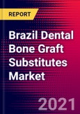 Brazil Dental Bone Graft Substitutes Market Analysis - COVID19 - 2021-2027 - MedSuite - Includes: Dental Bone Graft Substitute, Dental Barrier Membranes & Dental Growth Factor Devices- Product Image