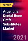 Argentina Dental Bone Graft Substitutes Market Analysis - COVID19 - 2021-2027 - MedSuite - Includes: Dental Bone Graft Substitute, Dental Barrier Membranes & Dental Growth Factor Devices- Product Image