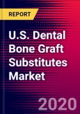 U.S. Dental Bone Graft Substitutes Market Analysis - COVID19 - 2021-2027 - MedSuite - Includes: Dental Bone Graft Substitutes, Dental Growth Factor & Dental Barrier Membrane Devices- Product Image