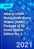 Alberta Infant Motor Scale Score Sheets (AIMS). Package of 50 Score Sheets. Edition No. 2- Product Image