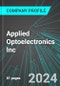 Applied Optoelectronics Inc (AAOI:NAS): Analytics, Extensive Financial Metrics, and Benchmarks Against Averages and Top Companies Within its Industry - Product Thumbnail Image