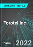 Torotel Inc (TTLO:PINX): Analytics, Extensive Financial Metrics, and Benchmarks Against Averages and Top Companies Within its Industry- Product Image