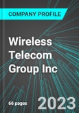 Wireless Telecom Group Inc (WTT:ASE): Analytics, Extensive Financial Metrics, and Benchmarks Against Averages and Top Companies Within its Industry- Product Image