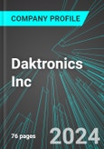 Daktronics Inc (DAKT:NAS): Analytics, Extensive Financial Metrics, and Benchmarks Against Averages and Top Companies Within its Industry- Product Image