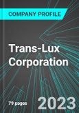 Trans-Lux Corporation (TNLX:PINX): Analytics, Extensive Financial Metrics, and Benchmarks Against Averages and Top Companies Within its Industry- Product Image