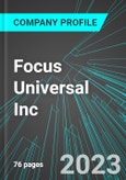 Focus Universal Inc (FCUV:PINX): Analytics, Extensive Financial Metrics, and Benchmarks Against Averages and Top Companies Within its Industry- Product Image
