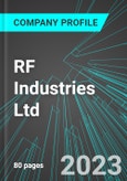 RF Industries Ltd (RFIL:NAS): Analytics, Extensive Financial Metrics, and Benchmarks Against Averages and Top Companies Within its Industry- Product Image