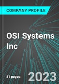 OSI Systems Inc (OSIS:NAS): Analytics, Extensive Financial Metrics, and Benchmarks Against Averages and Top Companies Within its Industry- Product Image